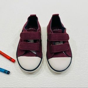 POLO RALPH LAUREN Baby Burgundy Sneakers